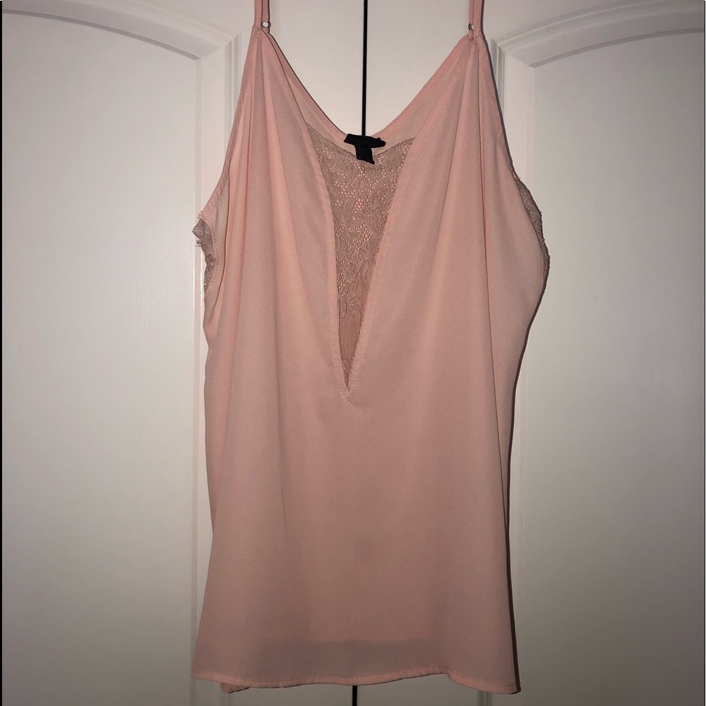 Torrid lace accent camisole